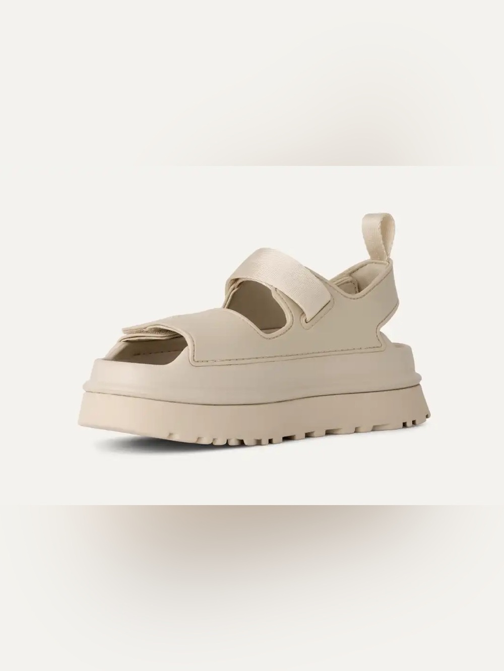 UGG GoldenGlow platform sandal, light purple